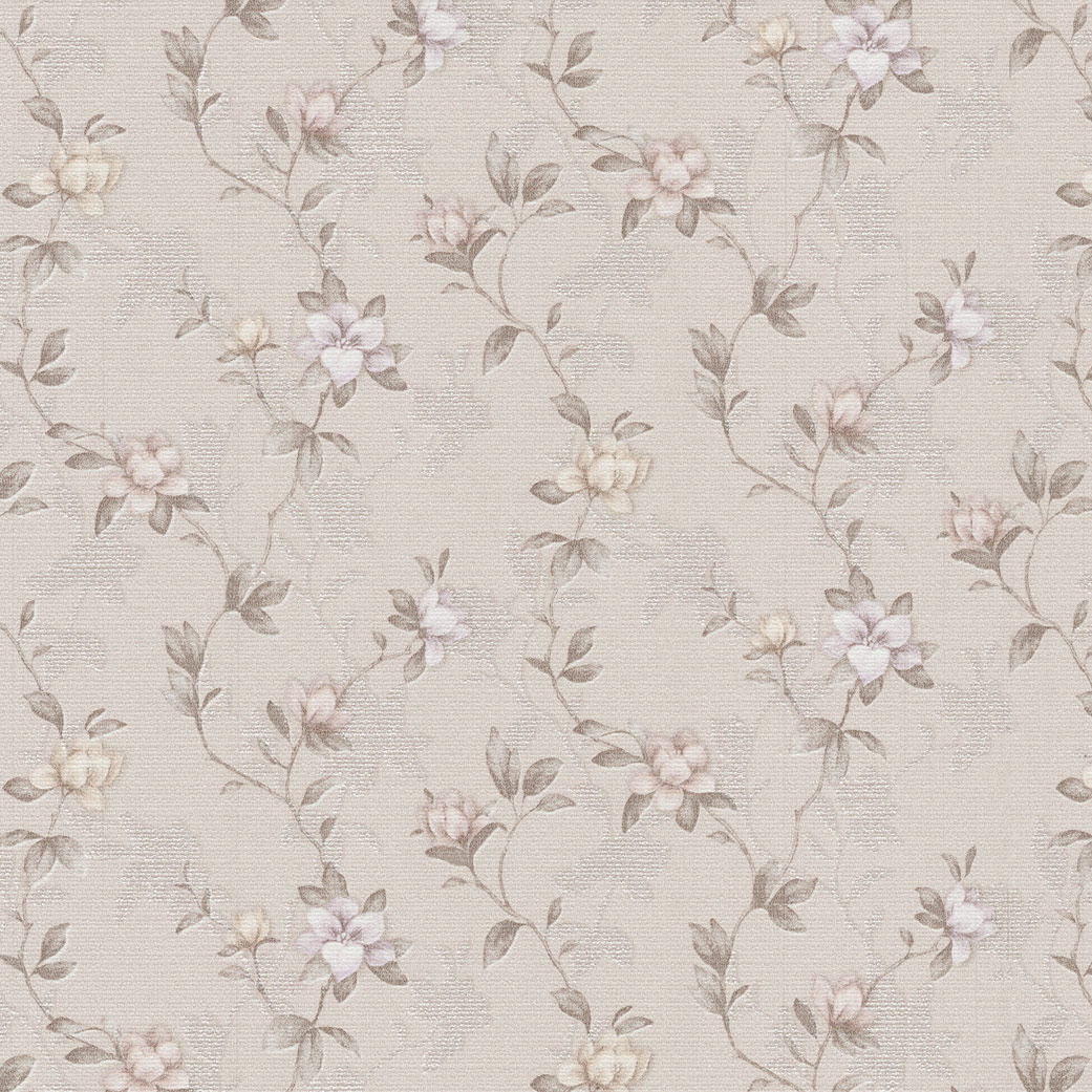 Обои бумажные дуплекс МОФ Магнолия 0,53х10м 6208-2