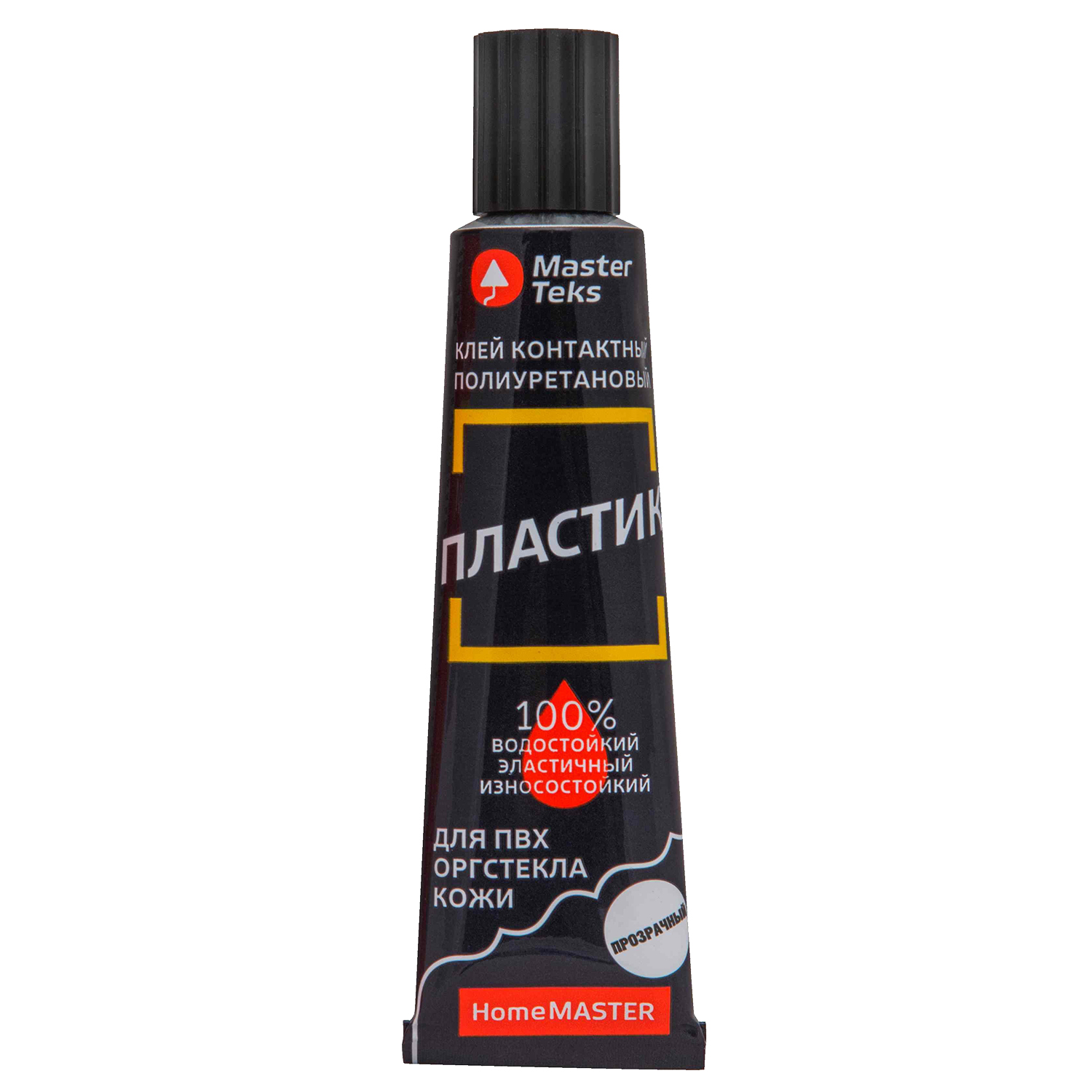 Клей туба MasterTeks HM каучуковый пластик прозрачный 40мл