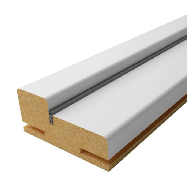 Брус коробочный телескопический с уплотнителем Белый (к двери Техно) 70х26х2070- купить в АПлайн