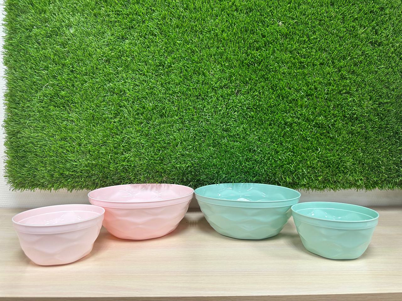 Салатник пласт. 0,75л светло-розовый 223124407/01