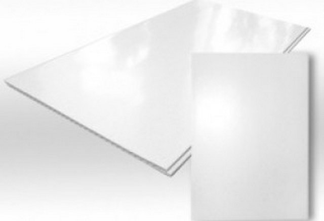 Панель ПВХ Белая глянцевая 0,375х3,0м