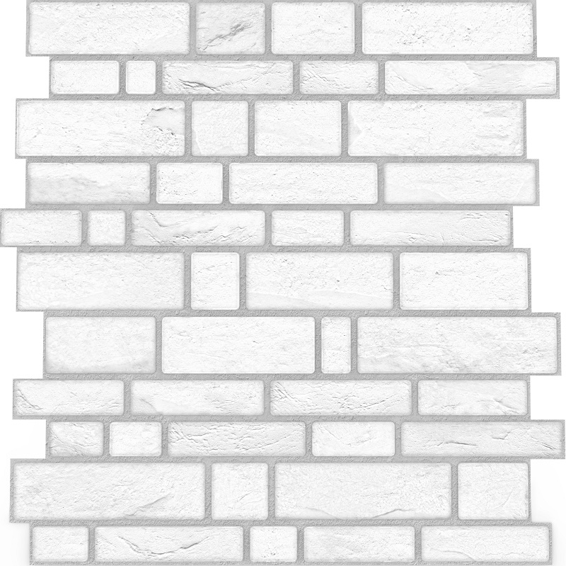 Декоративная панель ПВХ самоклеящаяся Кирпич облицовочный/Плитка каменная 474х471мм SP009 