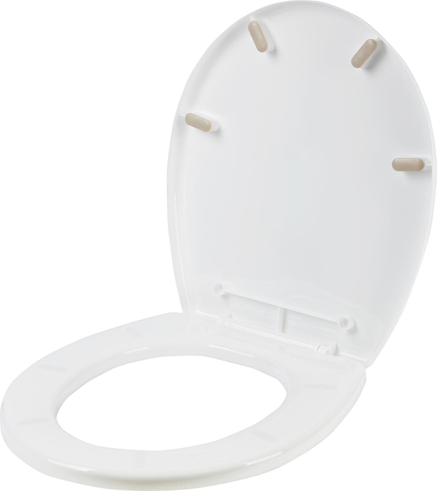 Сиденье для унитаза пласт. Основа 41,9х36,3х4,5см белое облако KL260012048KL260012048- купить в АПлайн