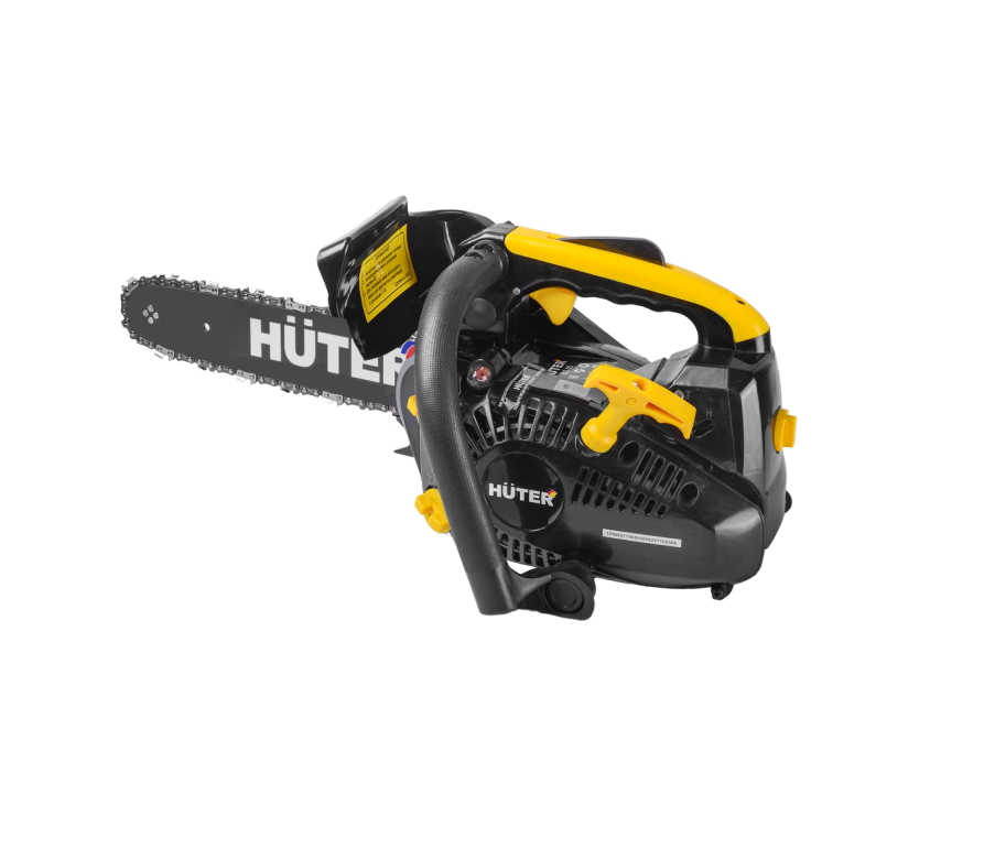 Бензопила HUTER BS-25 1,63л.с, шина 12", шаг цепи 0,375", толщ.звена 1,3мм, 2Т