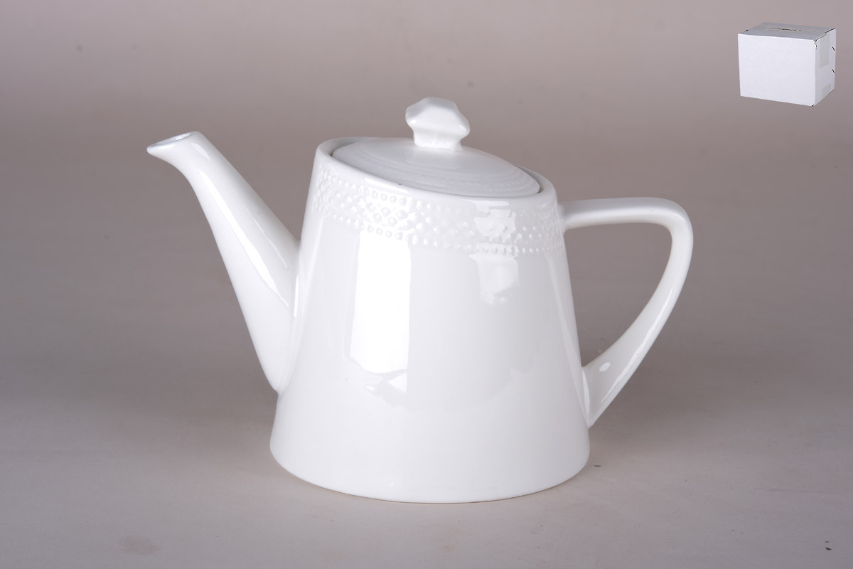 Чайник заварочный керам. Белье 300мл 90009000- купить в АПлайн