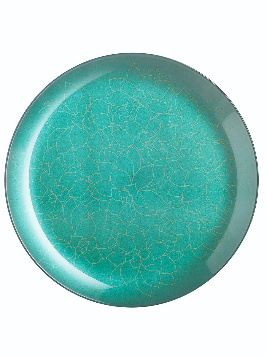 Тарелка стекл. luminarc fleurs de bach, d=26см l8282