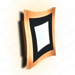 БРА Estares СВЕТОДИОД.  GEOMETRIA  Quatro  18W(1500lm) 4K квадратный 210*55 матовый IP44  /186/