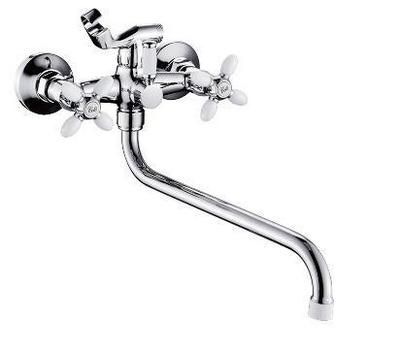 Смеситель для ванны LEMEN с длинным изливом 300 мм LD-2131 