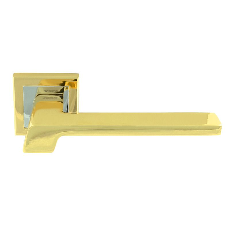 Ручки дверные на розетке золото 111К AL НОРА_16392- купить в АПлайн