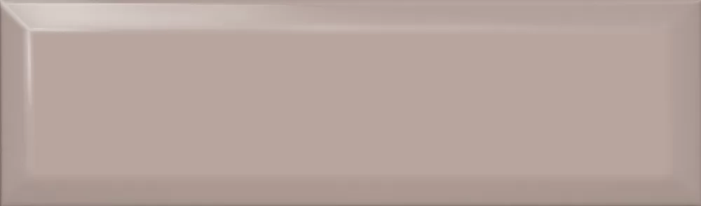 Плитка облицовочная Аккорд дымчатый светлый грань глянцевый 9027 8,5x28,5см