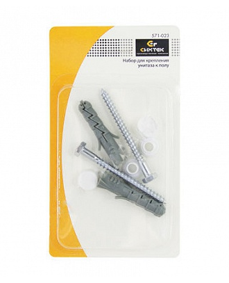 Болты крепления унитаза к полу в блистере /114/