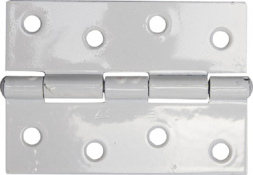 Петля дверная универсальная STAYER "MASTER" белый 100мм _