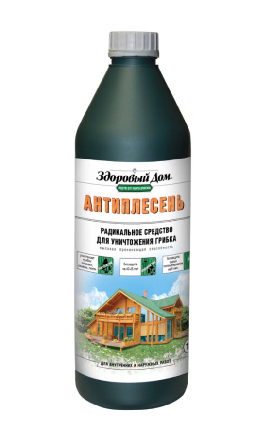 Деревозащитное средство Здоровый дом Антиплесень 1кг