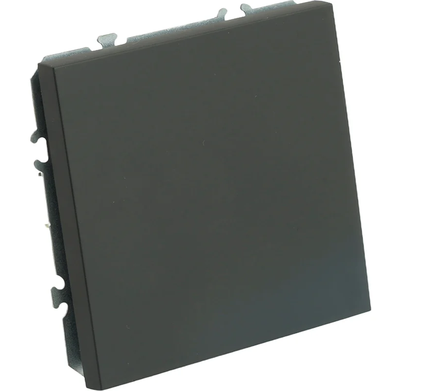 Выключатель "Эмили" 1 СП черный уголь soft touch механизм Stekker RSW10-5103-05