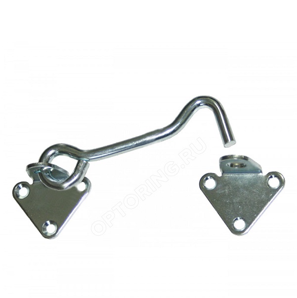 Крючок ветровой 110мм 2 планки оцинкованный
