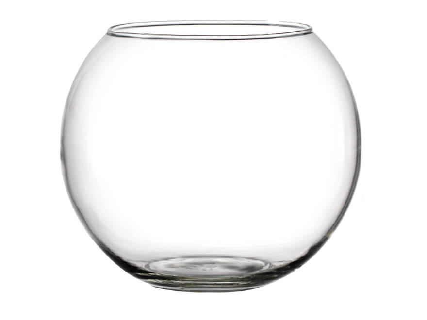 Ваза стекл. Энжой блю 102,5мм 800мл 43417SLBD2