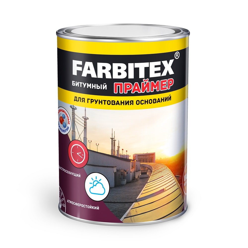 Праймер битумный FARBITEX 1,7кг