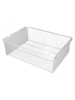 Комплект корзина сеточная выдвижная и направляющая A`Belle 860х440х181мм белая S4271/5121 - S4271/5121 - купить в АПлайн
