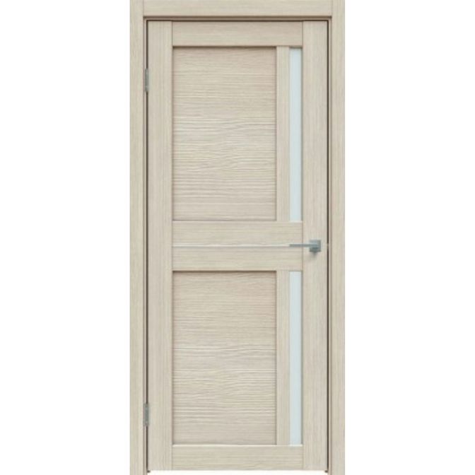 Дверь ДО "Luxury" 562 Лиственница белая М9 800х2000 (Сатинато), Биошпон