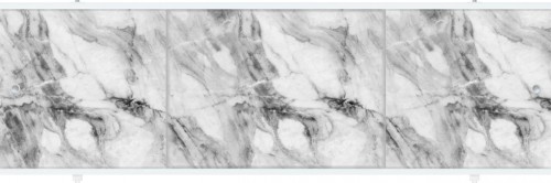 Экран для ванн МЕТАКАМ "Премиум" серый мрамор 1,48 м 