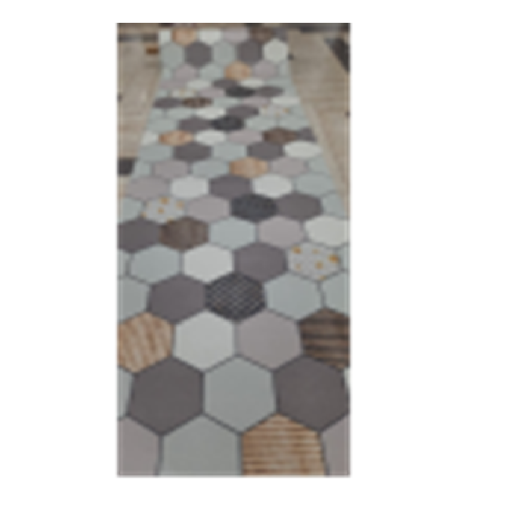 Дорожка из нетканного ПЭ 0,8х15м с 3D рисунком BZ1-AF142-332