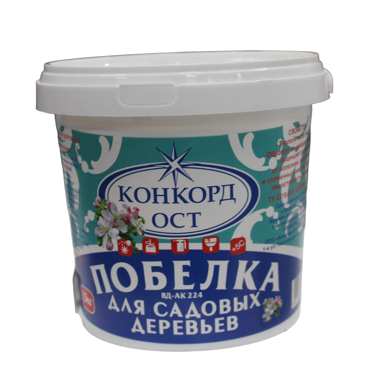 Побелка для садовых деревьев 1,5кг