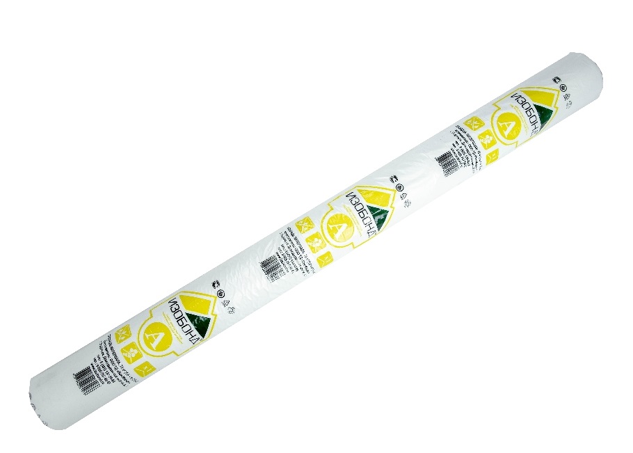 Изоляционный материал "ИЗОБОНД STANDART" A ветро-влагозащита (60гр/м2) 70м2