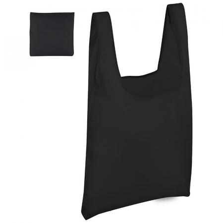 Сумка Basic чёрная 37х55см складная 104371
