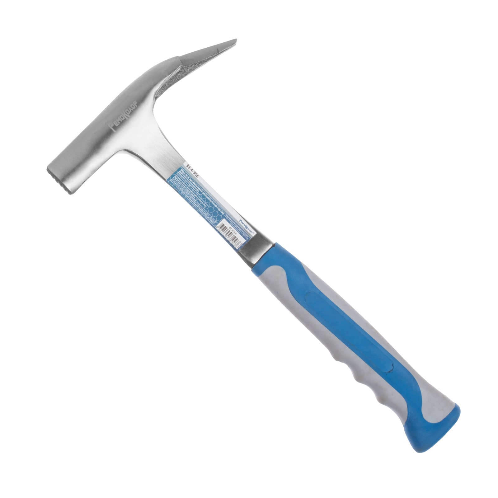 Молоток кровельщика цельнометаллический с двухкомпонентной рукояткой (шт.) 38-4-306 - 38-4-306 - купить в АПлайн
