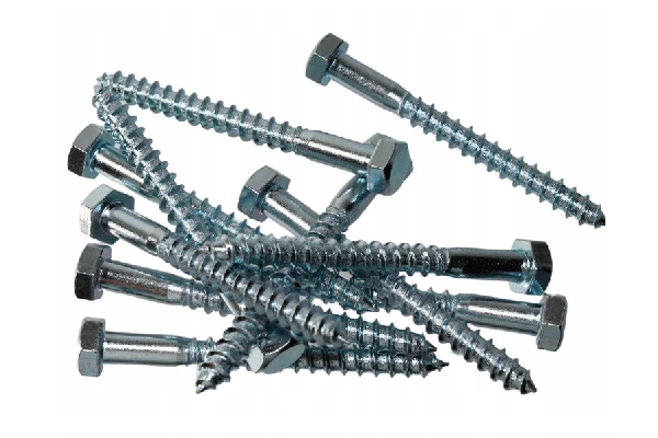 Шуруп "Глухарь" DIN 571 (болт сантехнический) 8х80 контейнер (20шт) БИСКРЕП19-00125- купить в АПлайн