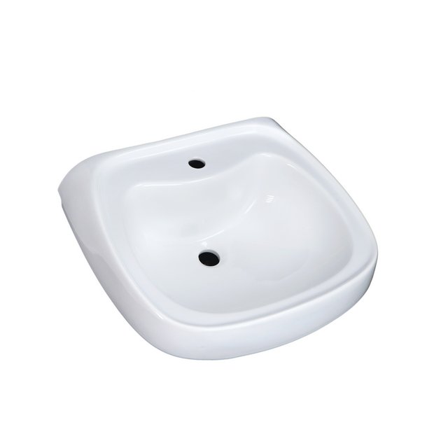 Умывальник "Водолей" белый с отверстием 59х49см ( г.Лобня) 