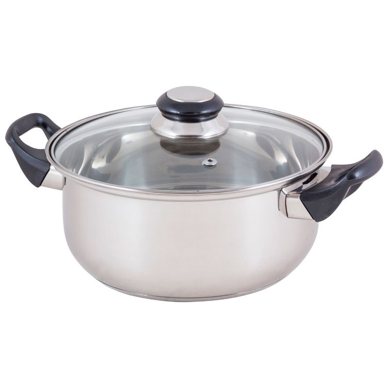 Кастрюля нерж. 2,8л BAK-S-03 985888