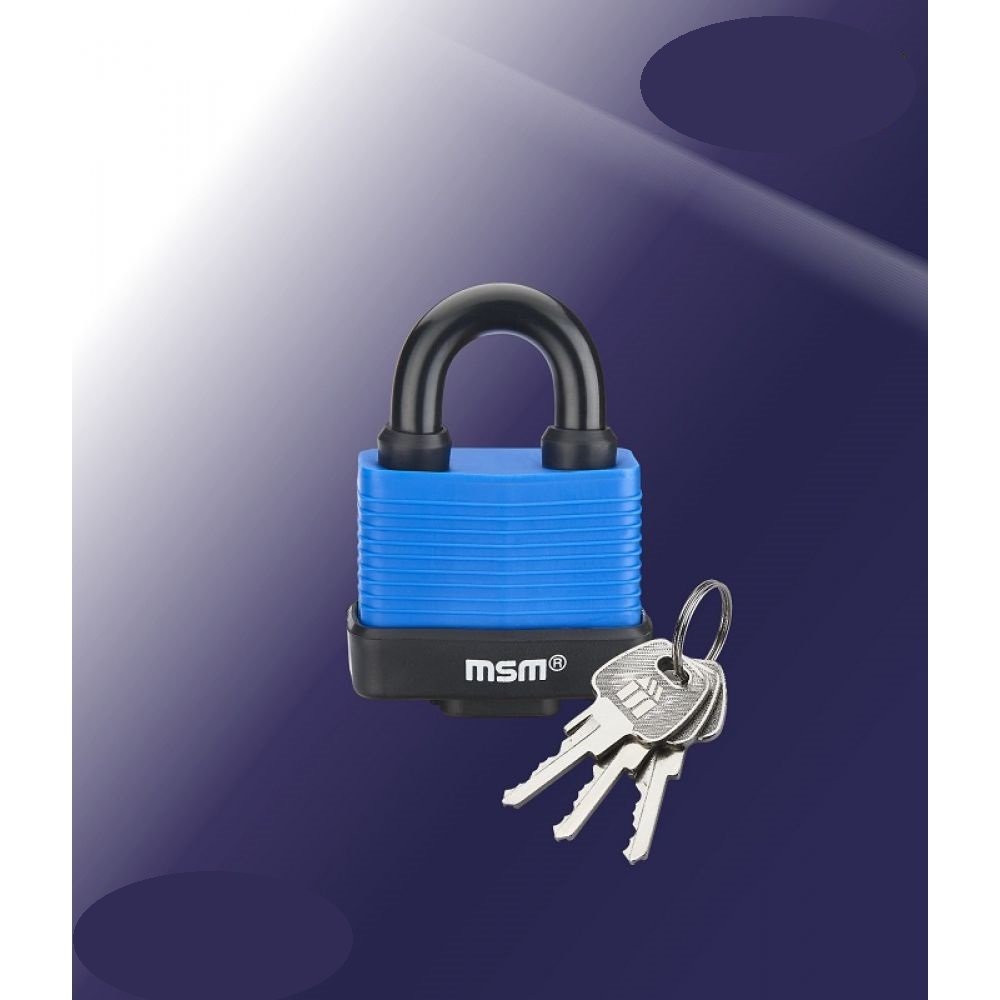 Замок навесной влагозащищенный сталь 60мм TP1-50 MSM зц