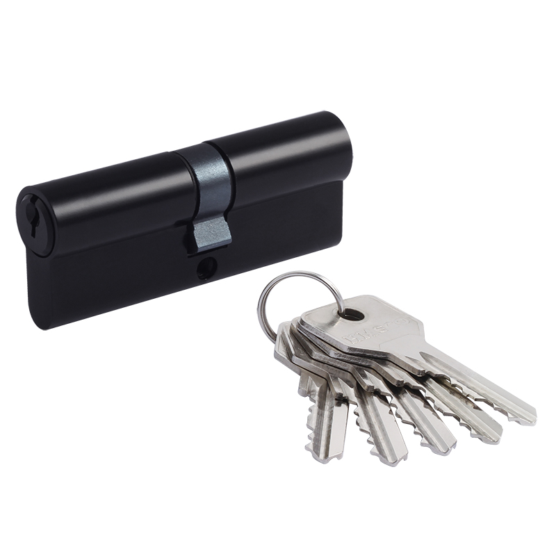 Цилиндр замка (личинка) НОРА-М STD Al Л-80 40х40мм черный - 19118 - купить в АПлайн