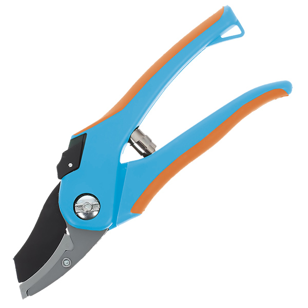 Секатор высокоуглеродистая сталь YARD с наковальней,пластиковые ручки, 205мм, 68-0-02068-0-020- купить в АПлайн