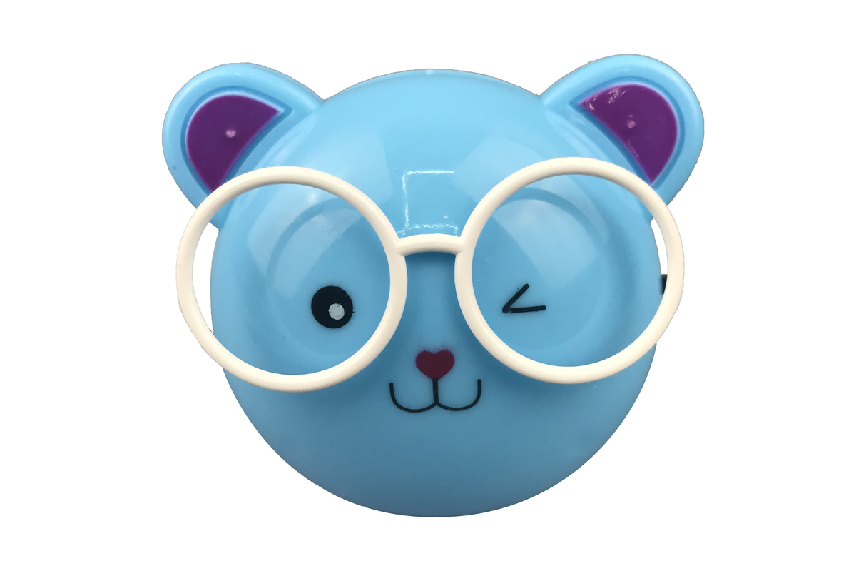 Светильник-ночник св/д NL-242 медведи очкарики 0.5W 80х75x80 пластик выкл Camelion