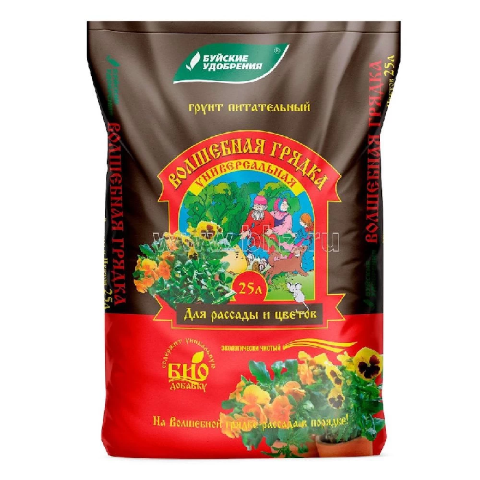 Грунт питательный Волшебная грядка 25л универсальный 