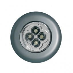 СВЕТИЛЬНИК СТАРТ PL-4LED СЕРЕБРО (ПУШЛАЙТ) /135/