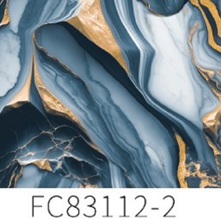 Самоклейка 0,45х8м Мрамор синий "Graсe" FC83112-2-45