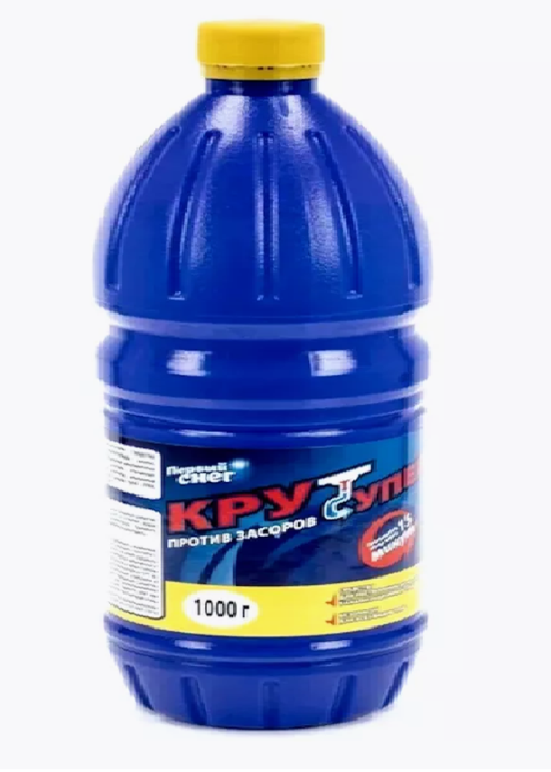 Средство против засоров Крут 1л