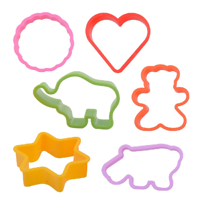 Набор для печенья пласт. Мозаика 6 форм  DH80-233