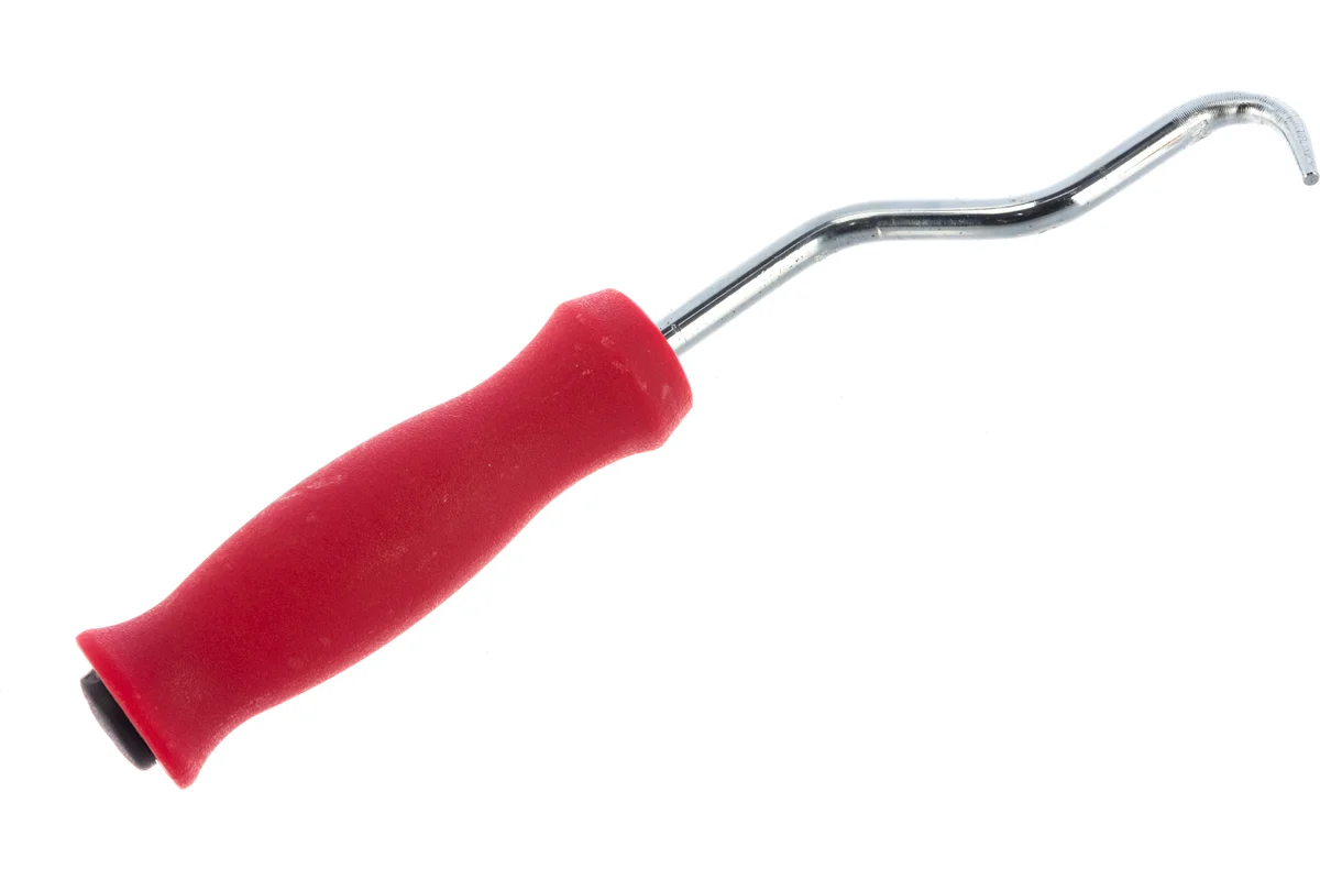 Крюк для вязки оцинкованная сталь пластиковая рукоятка 220х30мм Ремоколор 26-6-001