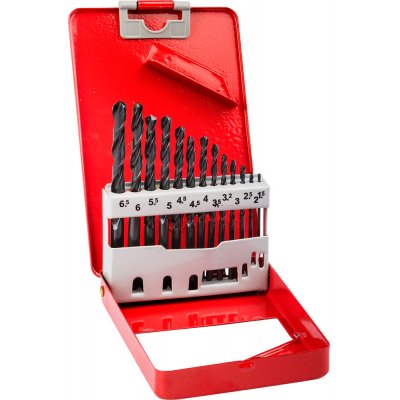 Набор сверл по металлу 13шт (d=1,5-6,5мм) ПРОФ-В, зубр