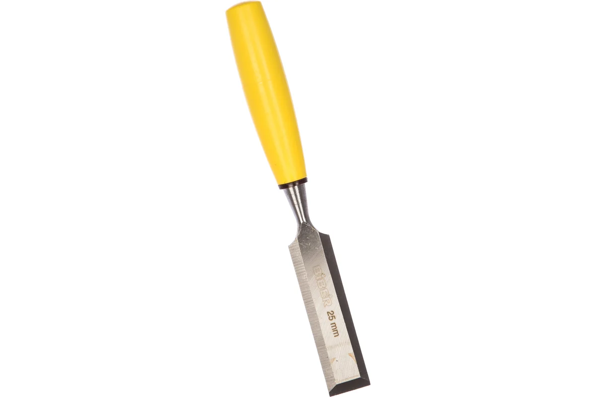 Стамеска пластмассовая рукоятка "Мастер" 25мм (12/120) Бибер 85059