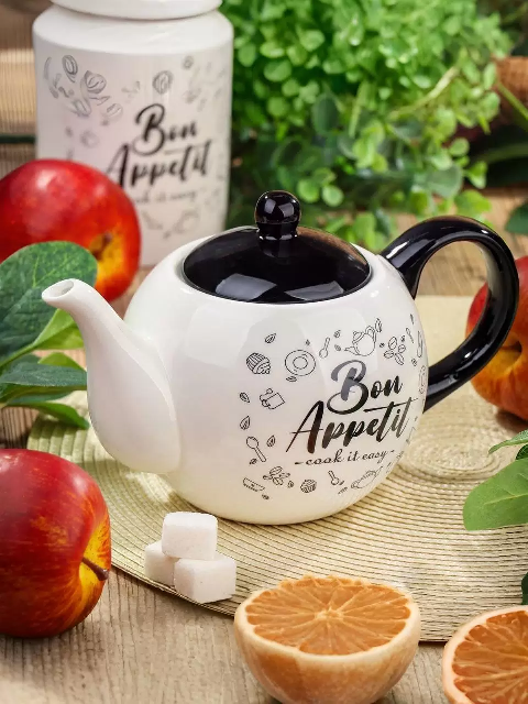 Чайник заварочный керам. Daniks Бон Аппетит 0.95л 455655