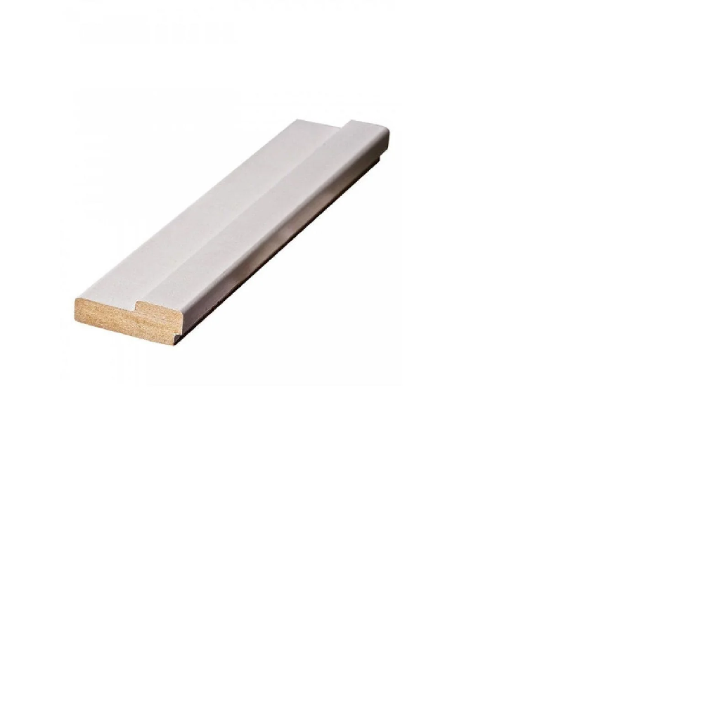 Коробка дверная квадратная,МДФ (Финиш пленка,Белый)26х70х2070