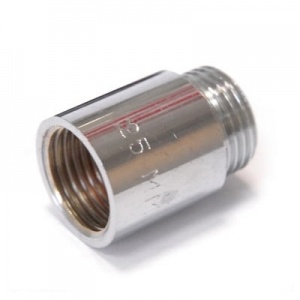 Удлинитель 3/4х30мм никелированный