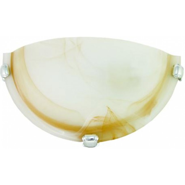 СВЕТИЛЬНИК  ДЕКОРАТИВНЫЙ БРА  СД 60Вт Е27  ПОЛУКРУГ ЯНТАРНЫЙ АРТ.SQ 0358-0003 (295)