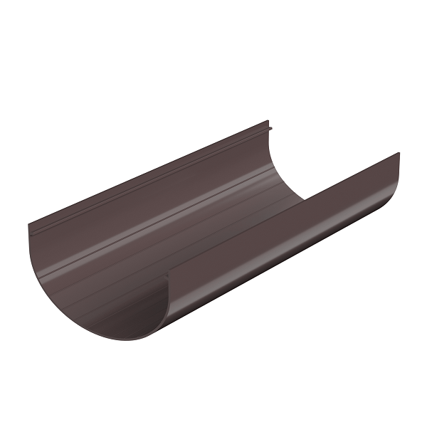 Желоб ТехноНИКОЛЬ Оптима D120/80мм 3м пластик темно-коричневый - 128160 - купить в АПлайн
