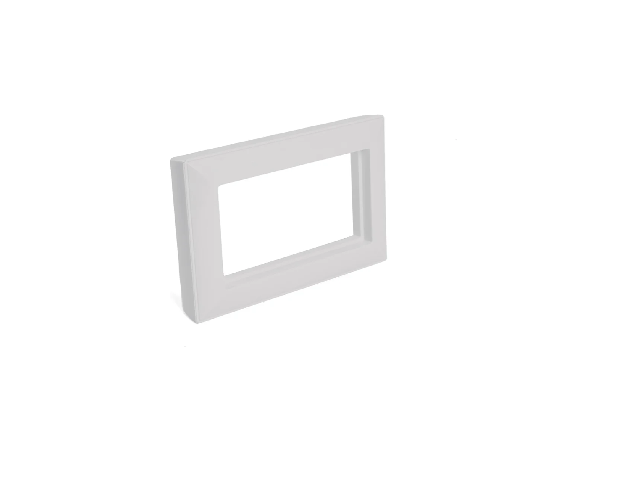 Рамка "Катрин" 2 СП белая,пластик без перемычки PFR00-7012-01 50050